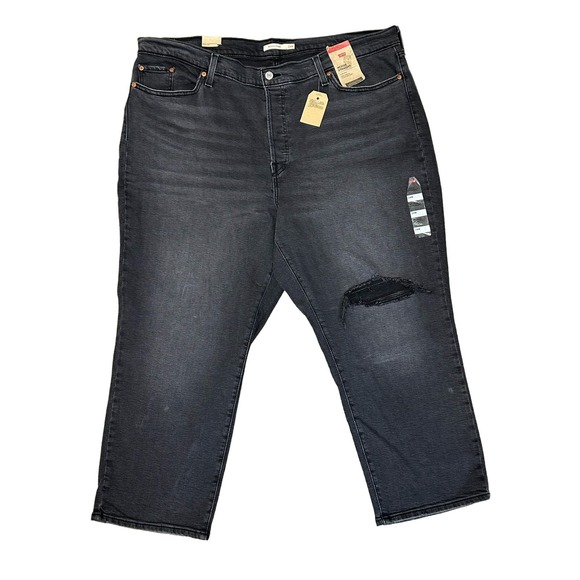 Levi's Wedgie Straight Fit Women's Jeans Plus Size‎ 24W NWT - Picture 1 of 7